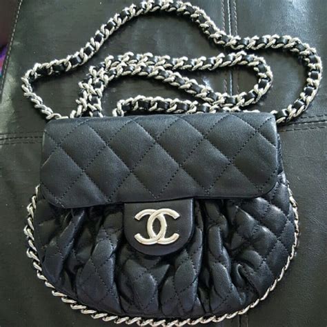 chanel chain around bag|authentic chanel bag.